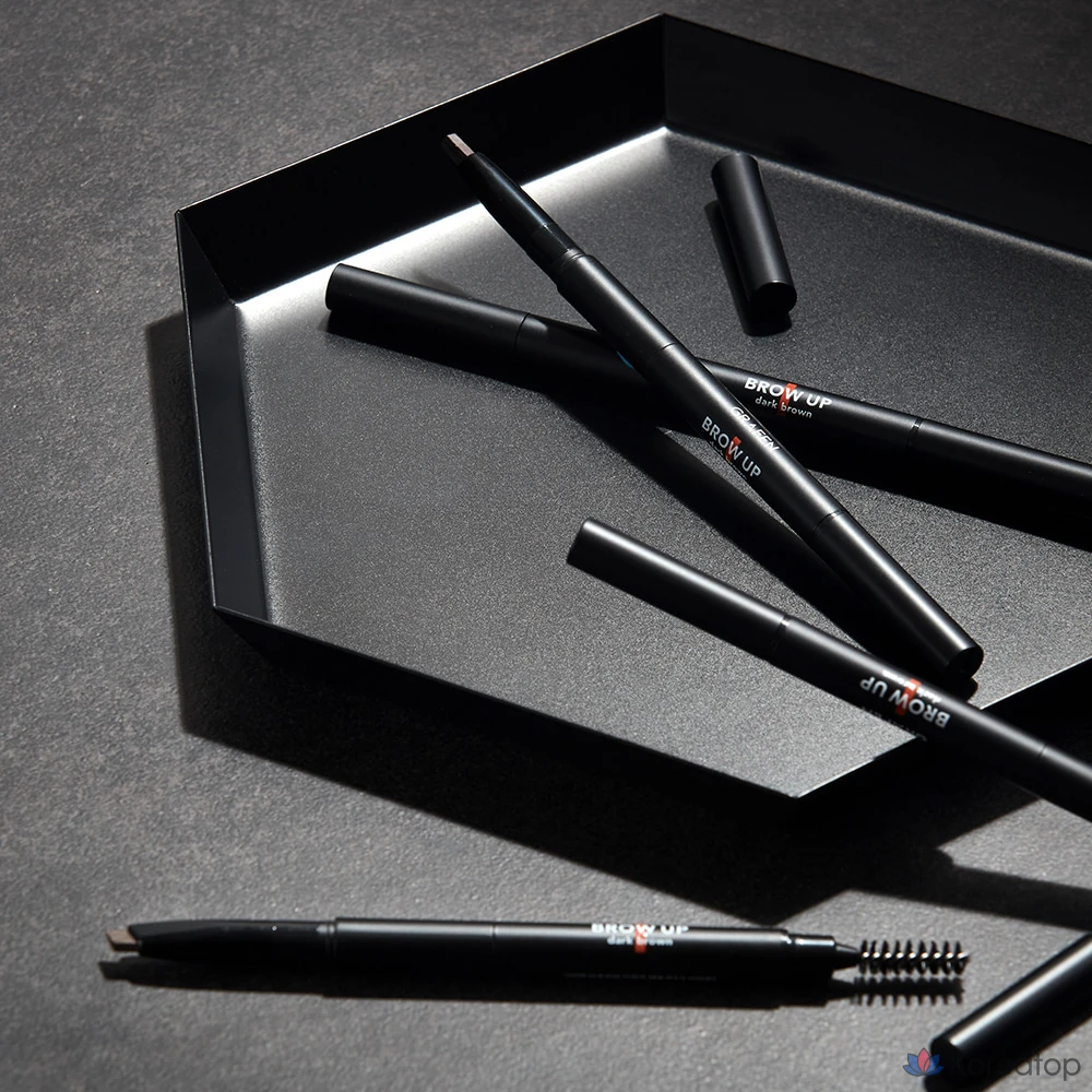 Накладные брови GRAFEN Brow Up для мужчин, темно-коричневые, 1 шт.