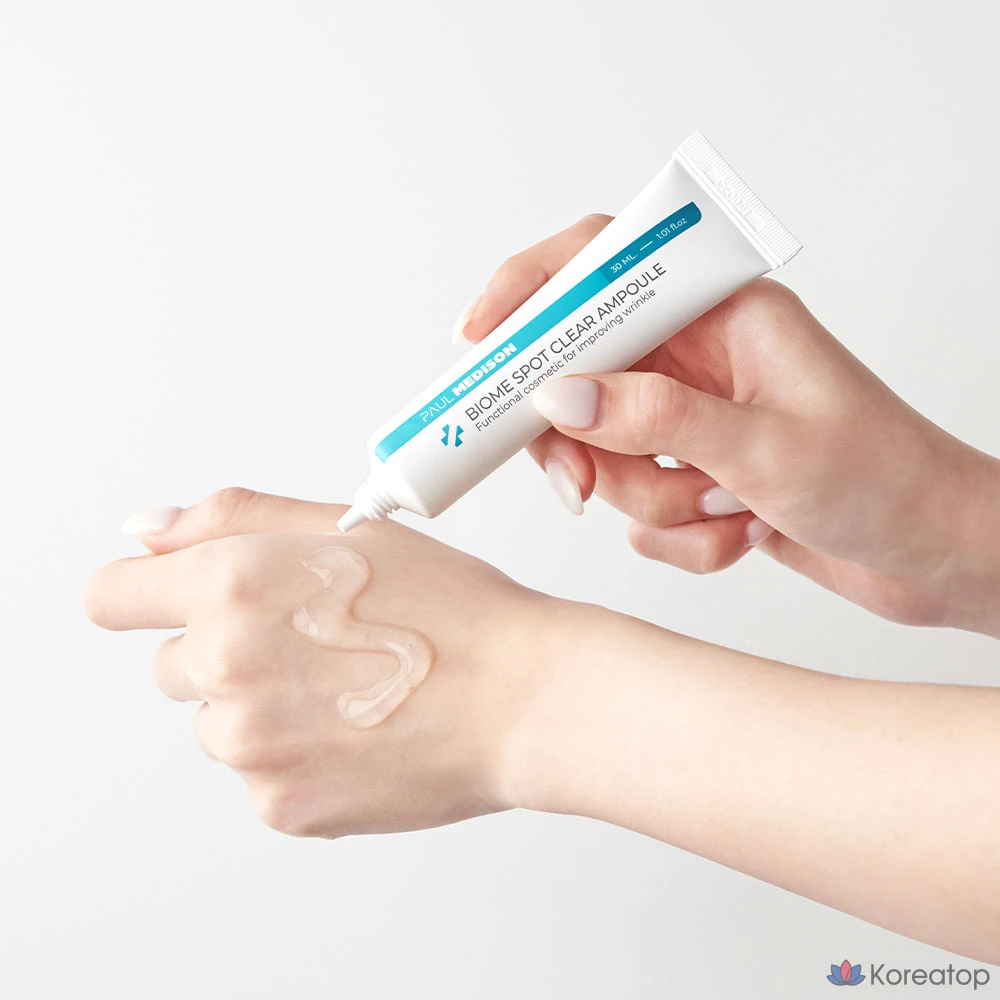 Ампула PAUL MEDISON Biome Clear для точечного разглаживания морщин, 30 мл, 1 шт.