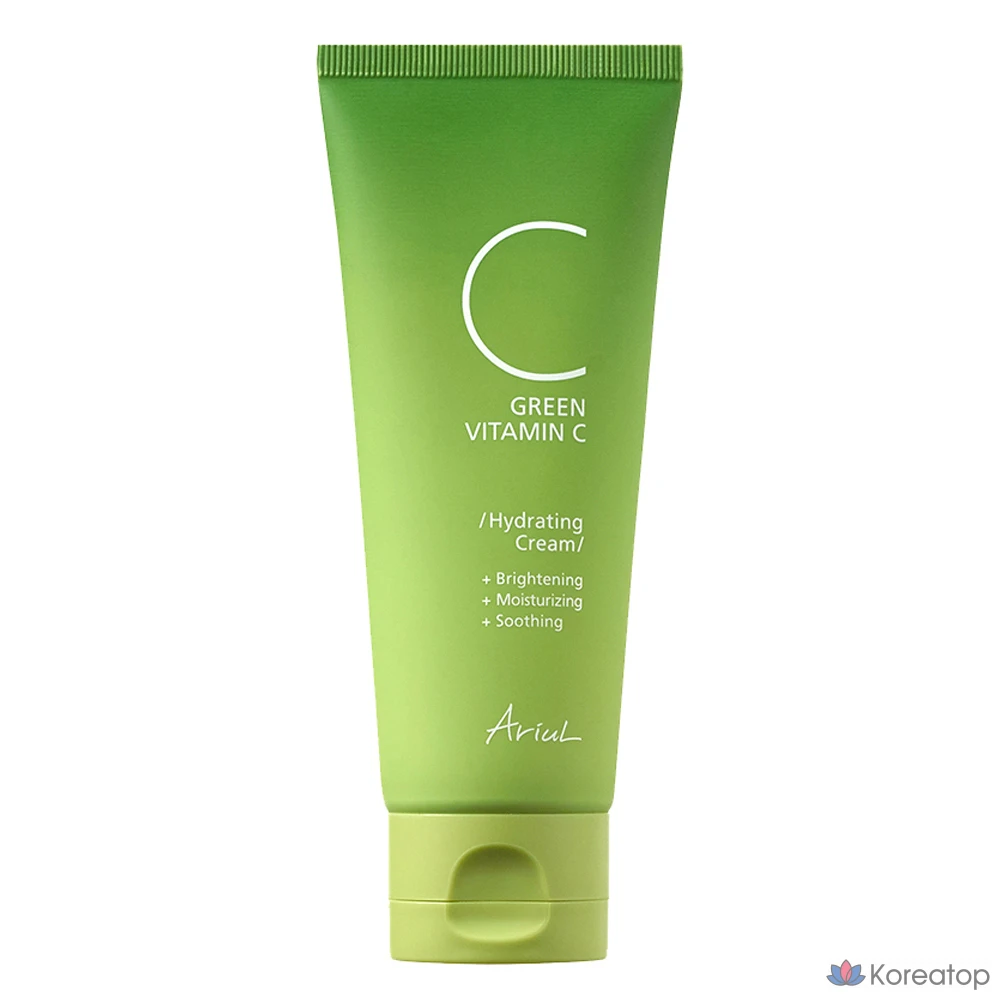 Увлажняющий крем Ariel Green с витамином С, 100 г, 1 шт.