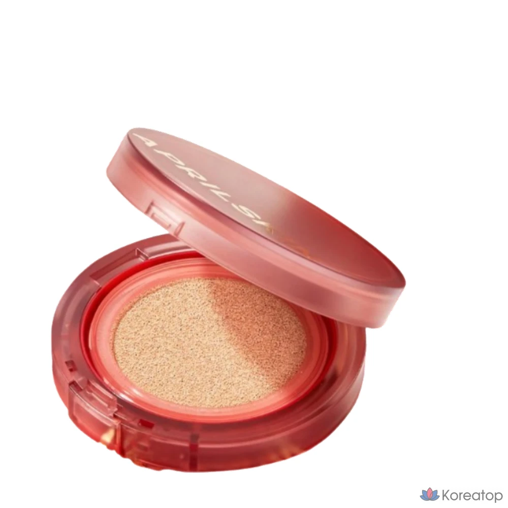Тональный крем April Skin Hero Cushion, сменный блок № 21, светло-бежевый, 12 г, 1 шт.
