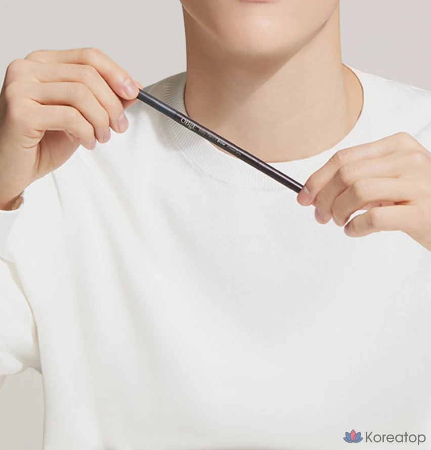 Карандаш для бровей OBge Easy Pencil Brow, 0,08 г, темно-серый, 1 шт., фото 2