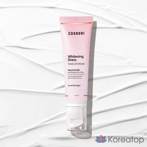 Cosnori Whitening dress Отбеливающий крем для лица и тела с ниацинамидом