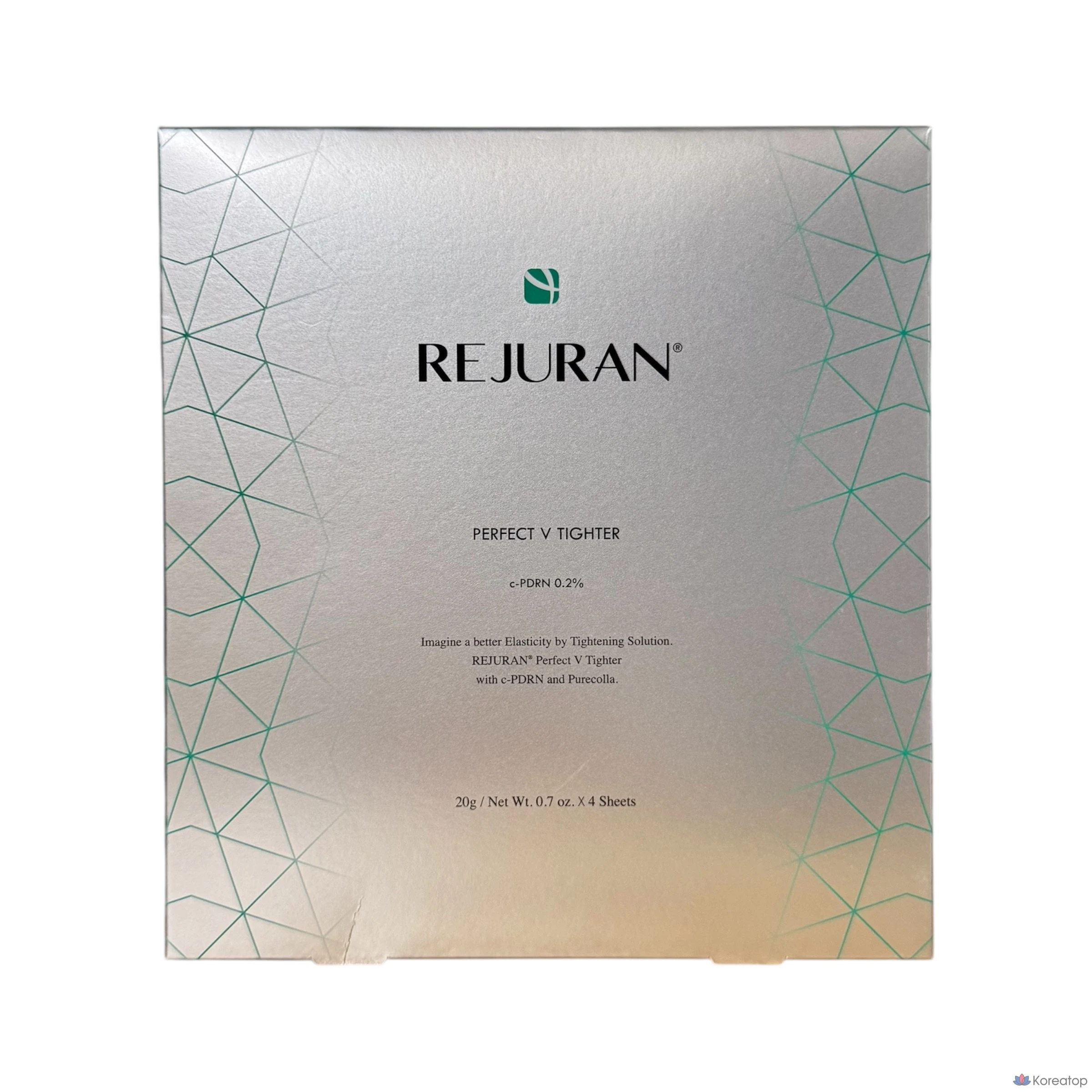 Набор масок REJURAN V-Tighter, 4 штуки, 4 упаковки