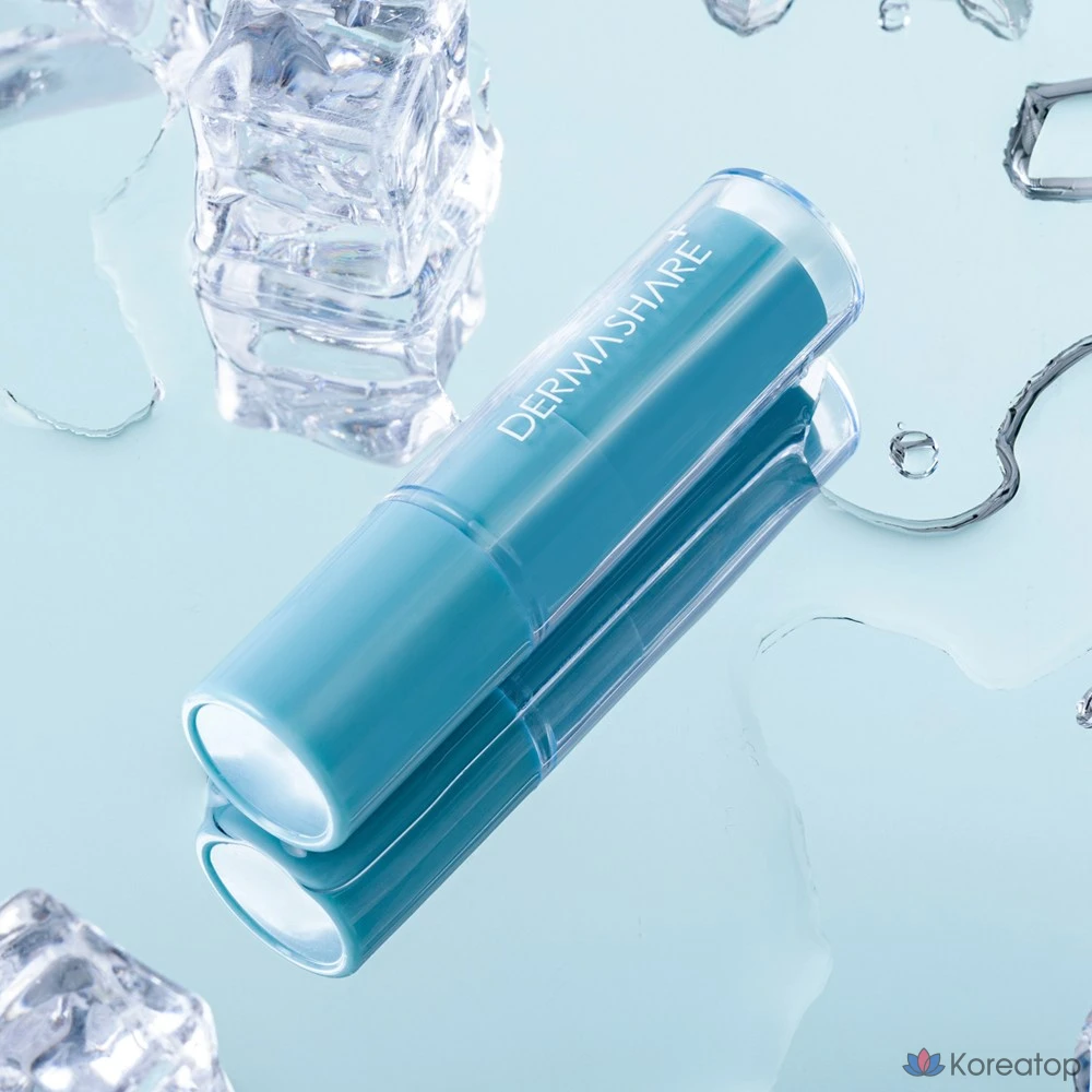 Dermashare Бальзам для губ с ментолом Ice, 3,7 г, 1 шт.