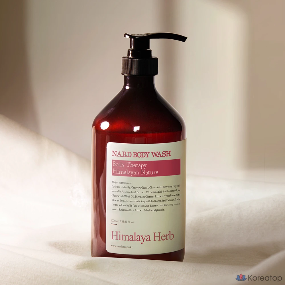 Гель для душа Bouquet Garni NARD с ароматом розового дерева, 1 л, 1 шт.