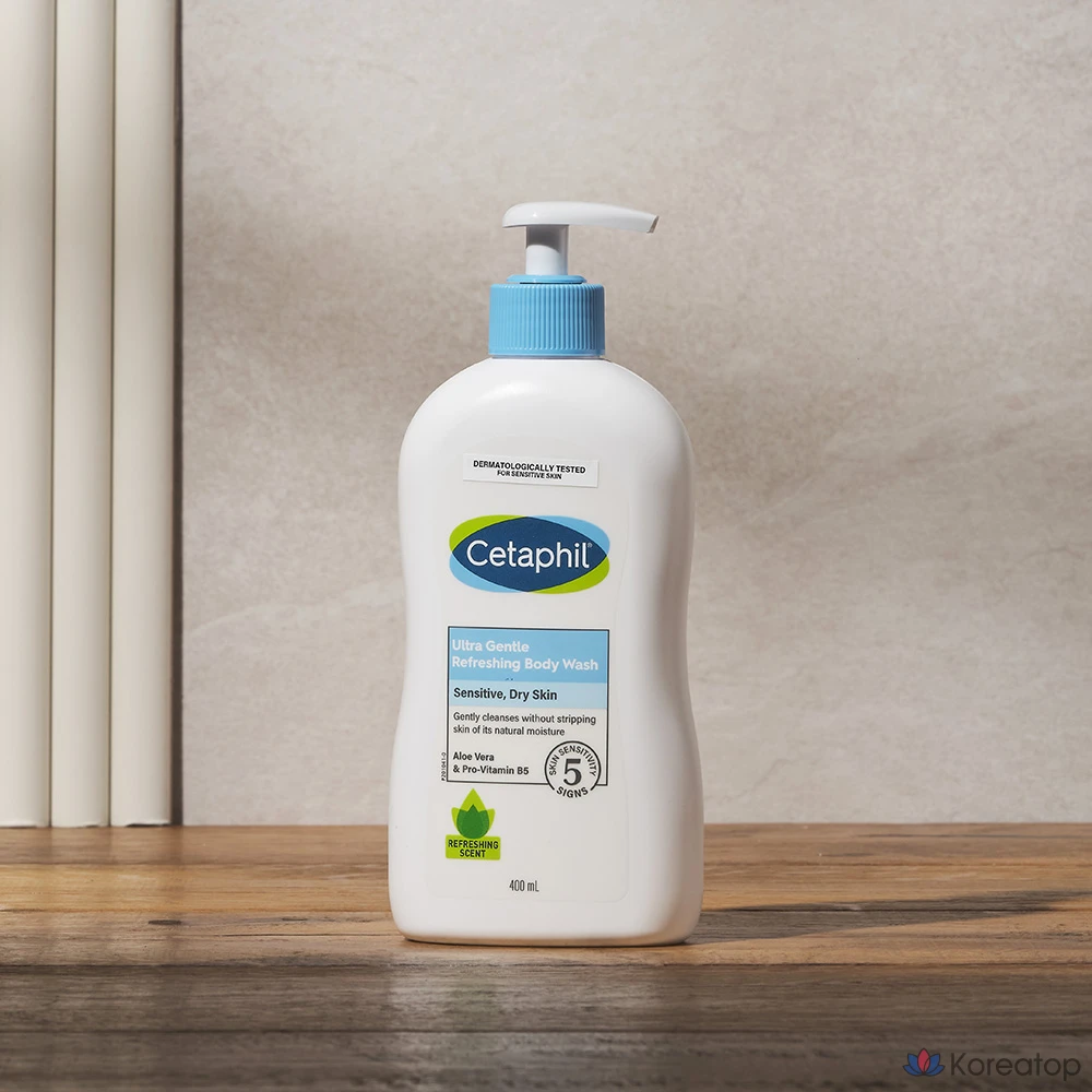 Освежающий гель для душа Cetaphil Ultra Gentle, 400 мл, 1 шт.