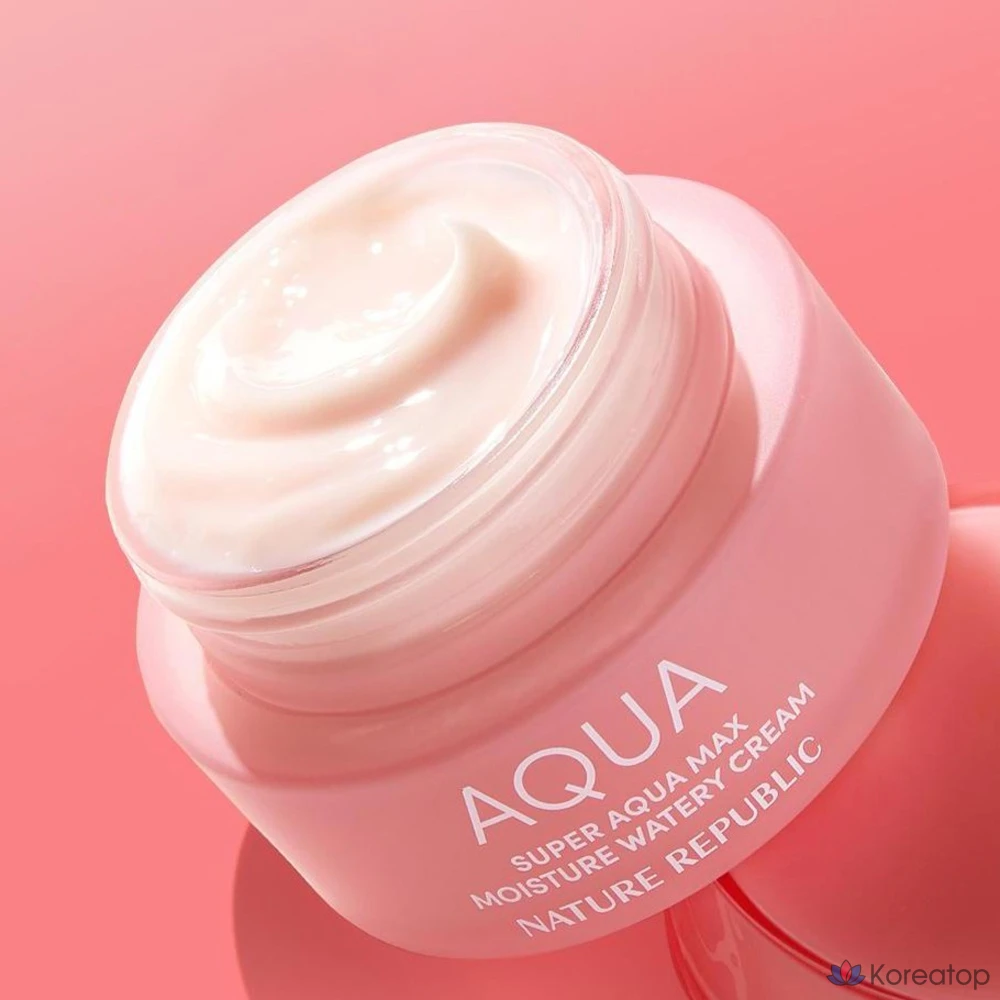 Крем для лица Nature Republic Super Aqua Max Moisture Cream для сухой кожи, 80 мл, 1 шт.