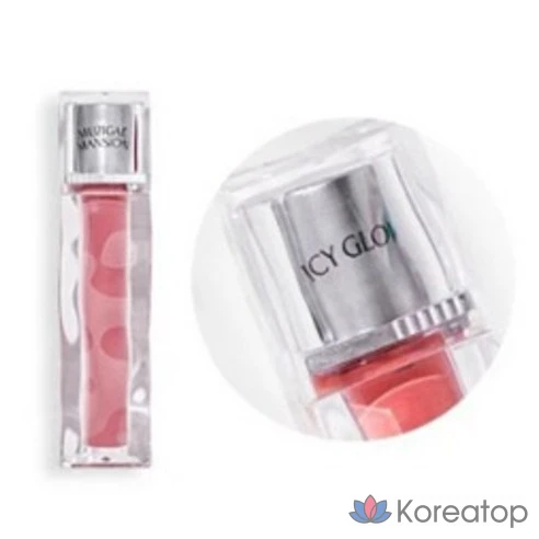 Блеск для губ Rainbow Mansion Icy Glow, оттенок 01 Petal, 1 шт.