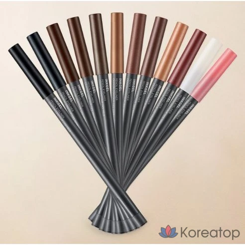 Гелевый карандаш для глаз The Face Shop Ink, оттенок 03 Seattle Brown