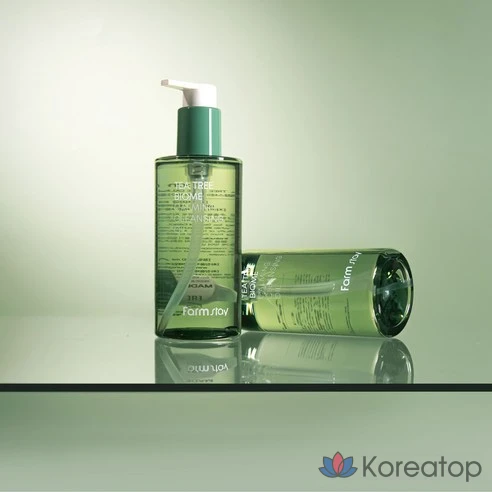Успокаивающее очищающее масло с чайным деревом Farmstay Tea Tree Biome