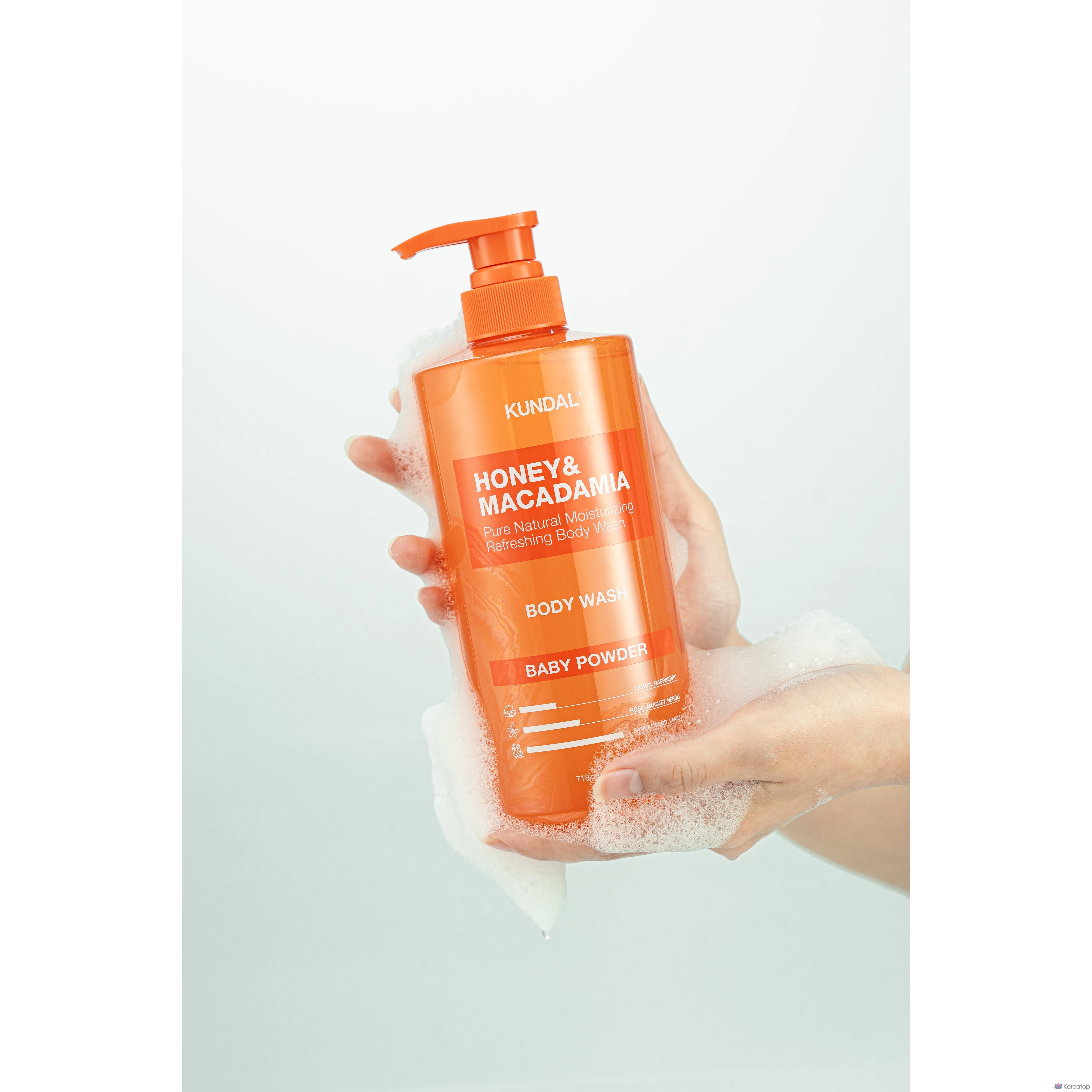 Очищающий гель для тела Kundal Pure Body Wash Body Cleanser, Blanc Scent, 500 мл, 1 шт.