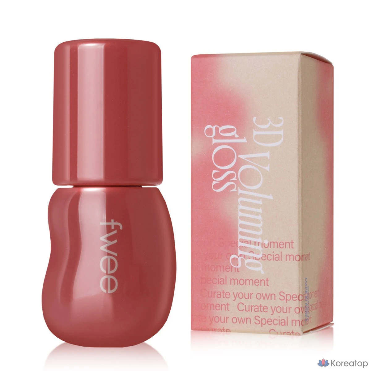 Блеск для губ fwee Color Fwee 3D Voluming Gloss, оттенок Sorbet 70%, 1 шт.