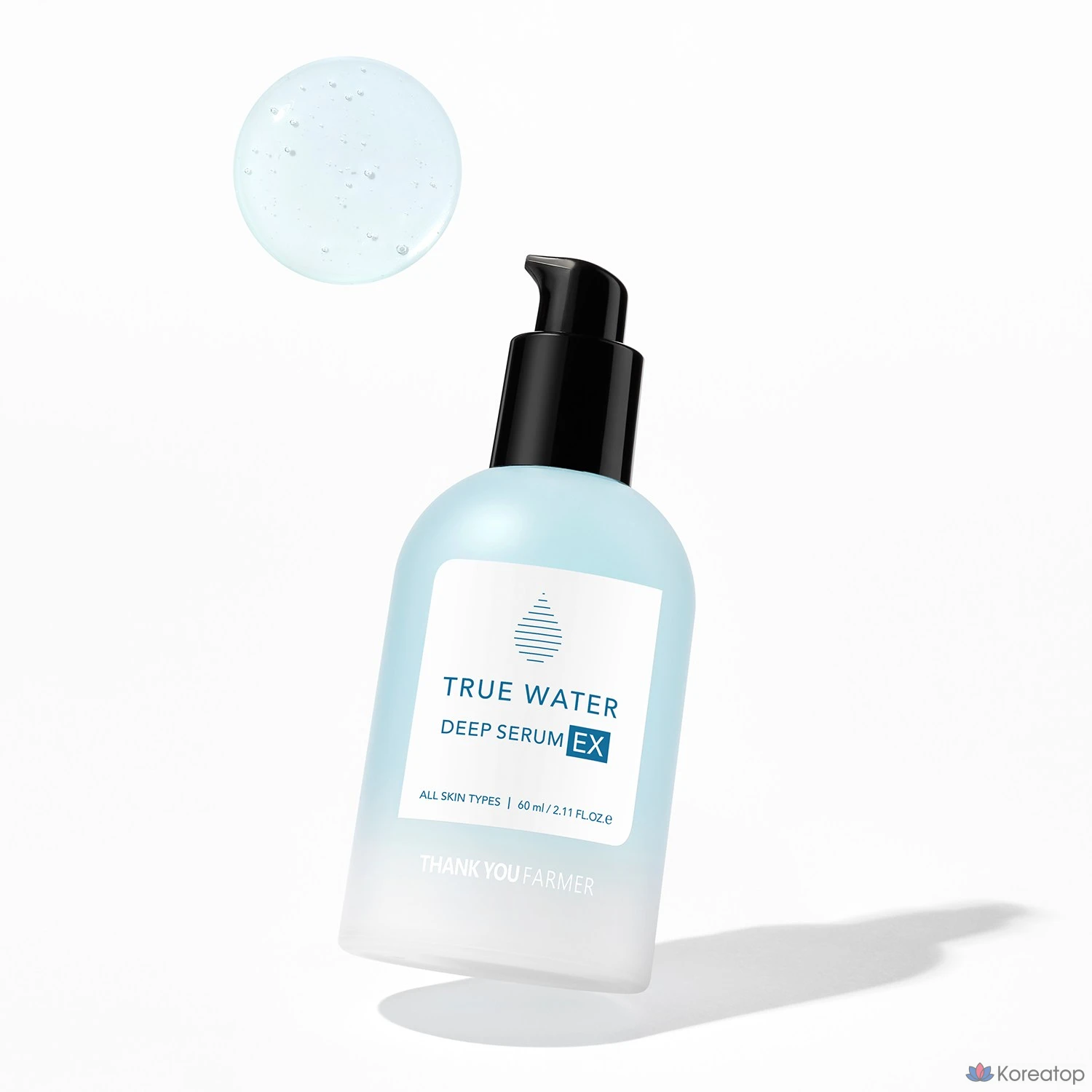 Сыворотка для глубокого увлажнения кожи Thank You Farmer True Water Deep Serum EX, 60 мл, 1 шт.