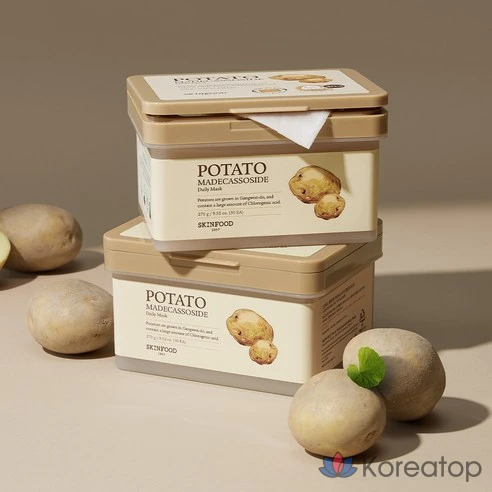 Ежедневная маска Skinfood Potato Madecassoside