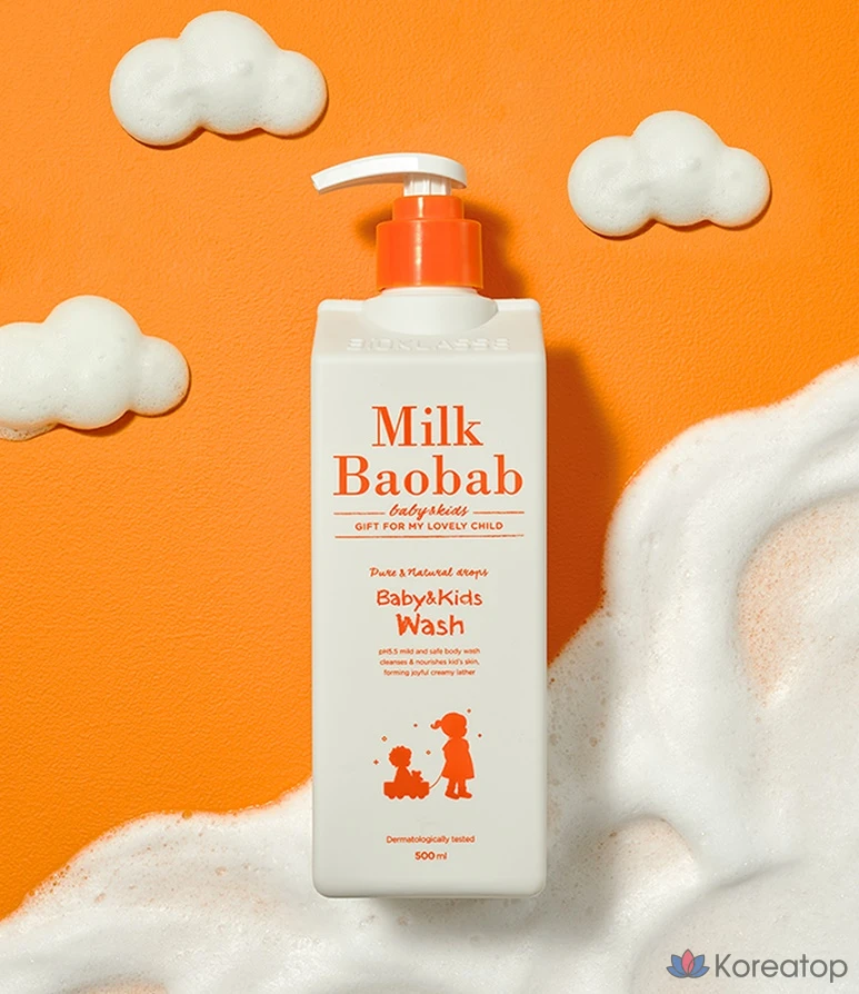 Детский гель для душа Milk Baobab, 500 мл, 1 упаковка