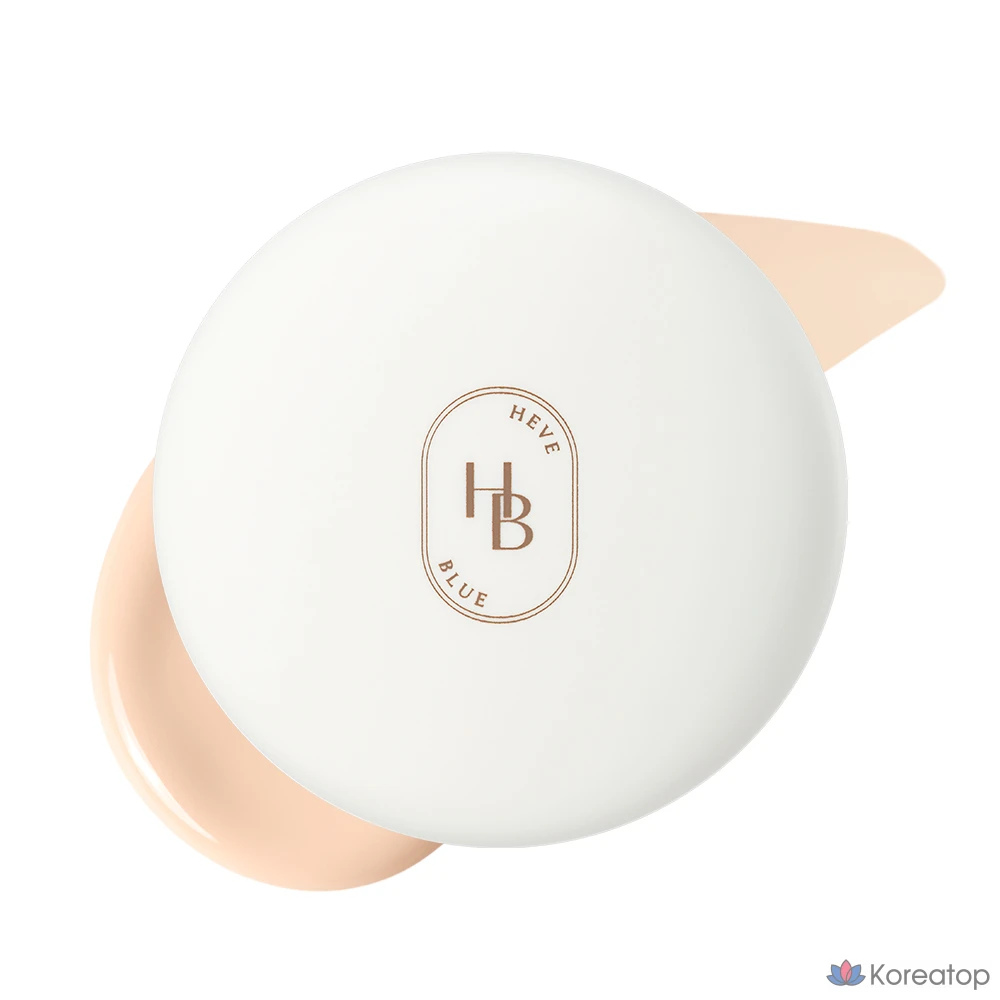 Тональный крем-кушон HEVEBLUE Makeup Pro Ectoin Tree Semi-Matte Fit Cushion, 1 шт., бежевый.