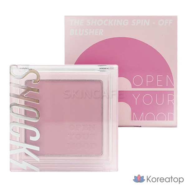 Румяна Tony Moly The Shocking Spin-Off Blusher 07 Cool Berry, 1 шт.