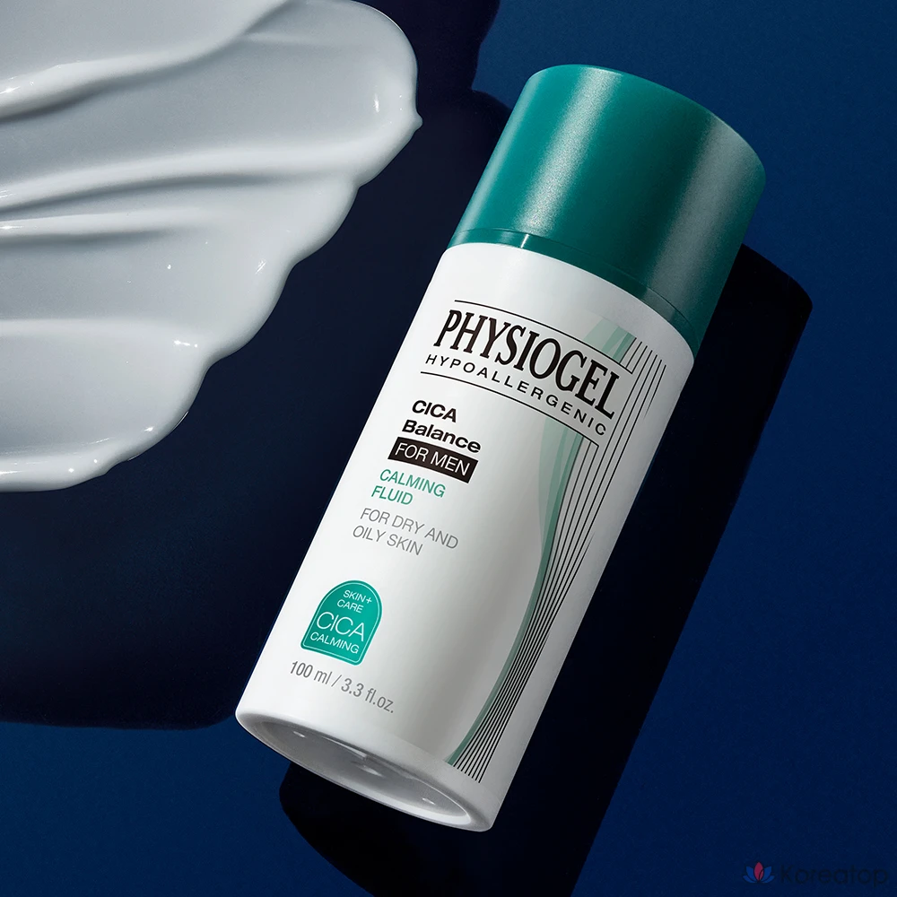 Набор PHYSIOGEL Cica Balance for Men Calming Fluid All-in-One 100 мл + тоник 200 мл, 1 шт.
