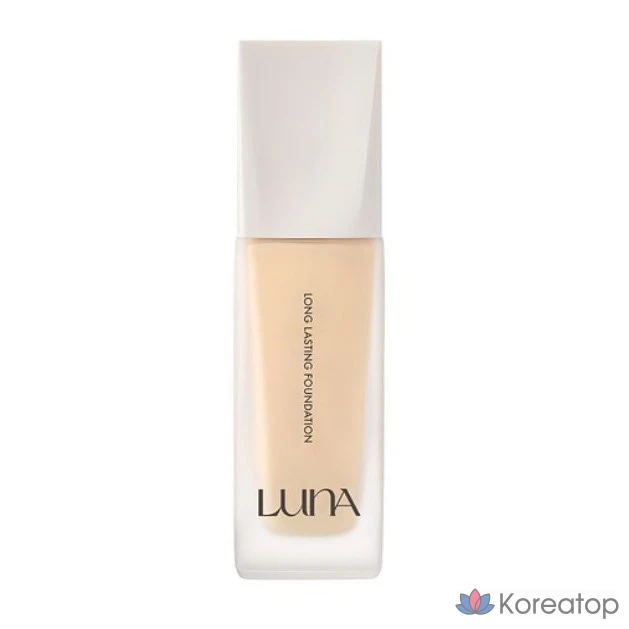 Тональная основа Luna, 30 мл, 1 шт., цвет ваниль.