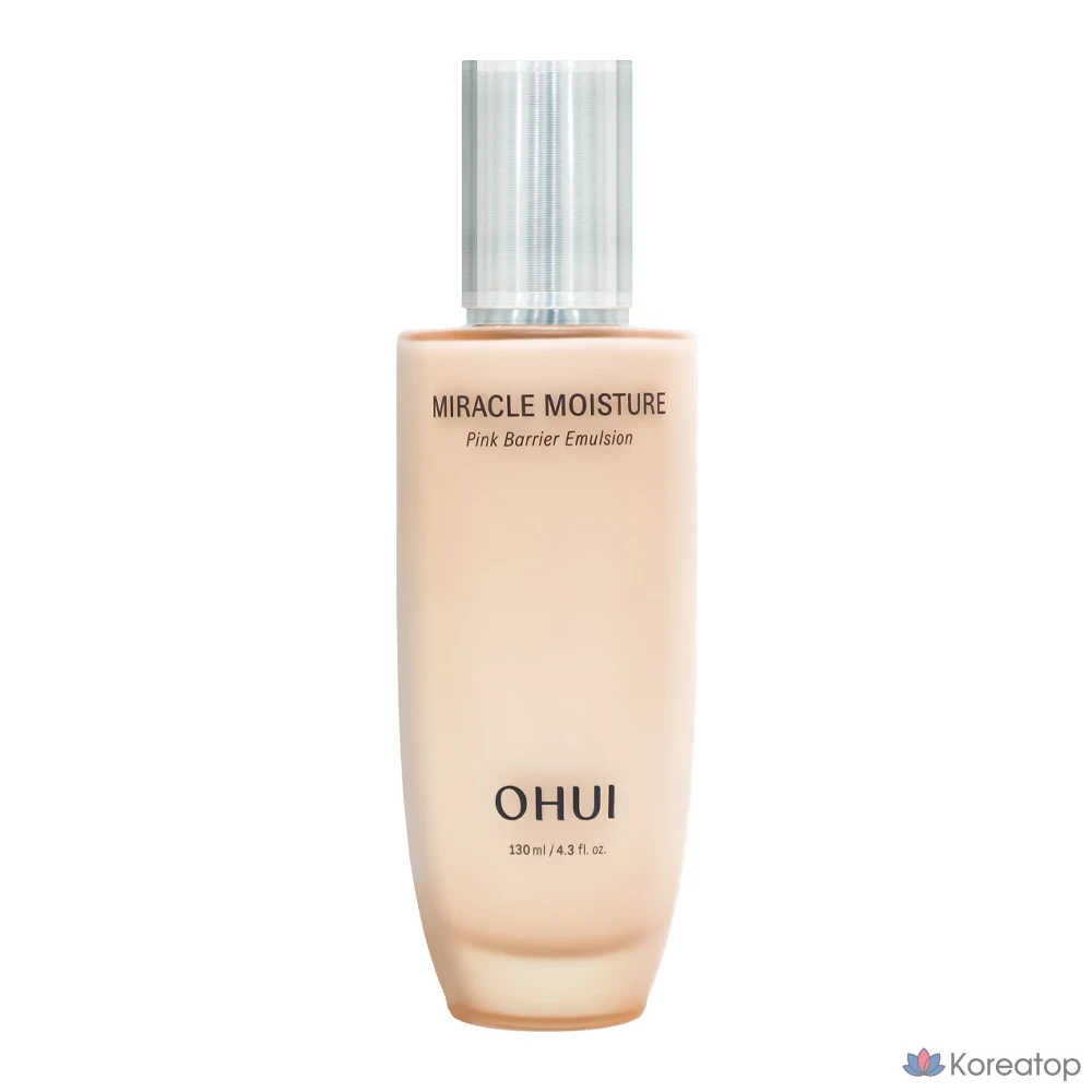 OHUI Увлажняющая эмульсия Miracle Moisture Pink Barrier Emulsion, 130 мл, 1 шт.