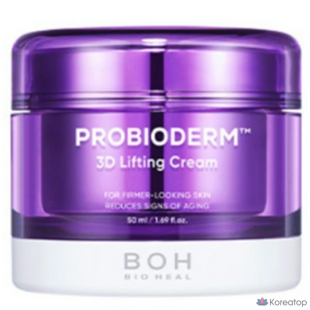 Biohealbo Probioderm 3D Lifting Cream 50 мл, укрепляющий крем, крем для повышения эластичности, питательный антивозрастной крем, 150 мл, 1 шт.