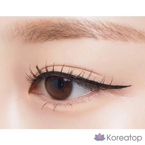 Тушь водостойкая ЧЁРНАЯ Объемная для ресниц с прямой щеточкой ULTRA POWERPROOF MASCARA CURLING &amp; VOLUMIZING 8г