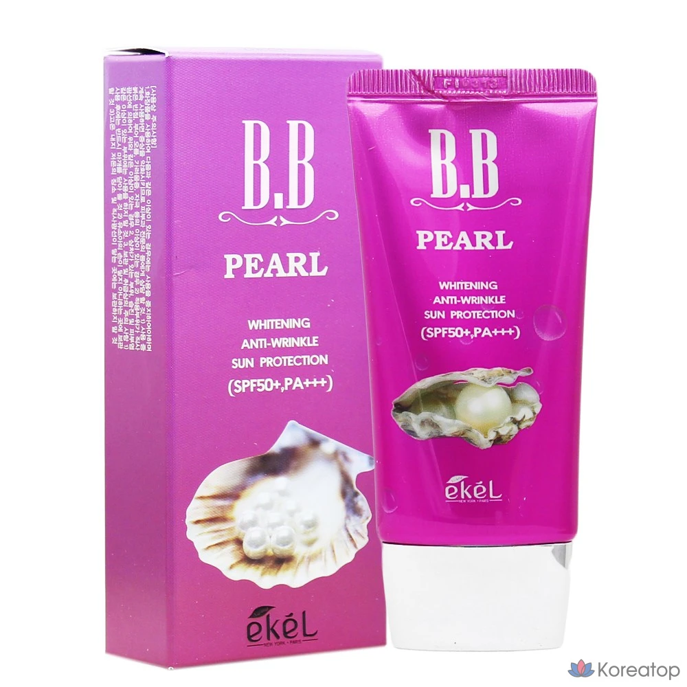 Ekel Ekel Pearl BB Cream SPF50+ PA+++ 50 мл, 1 шт.