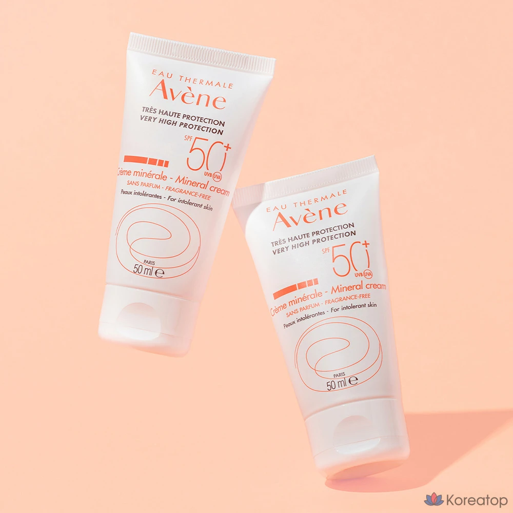 Солнцезащитный крем Avene Sun Mineral Tone-Up, SPF50+ PA++++, 50 мл, 1 шт.