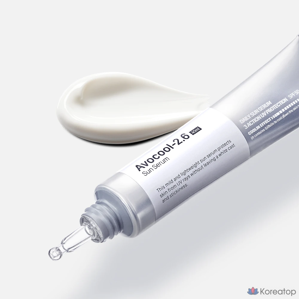 Солнцезащитная сыворотка Percent Science Avocool-2.6, не раздражающая глаза и не оставляющая белых следов, 1 шт.