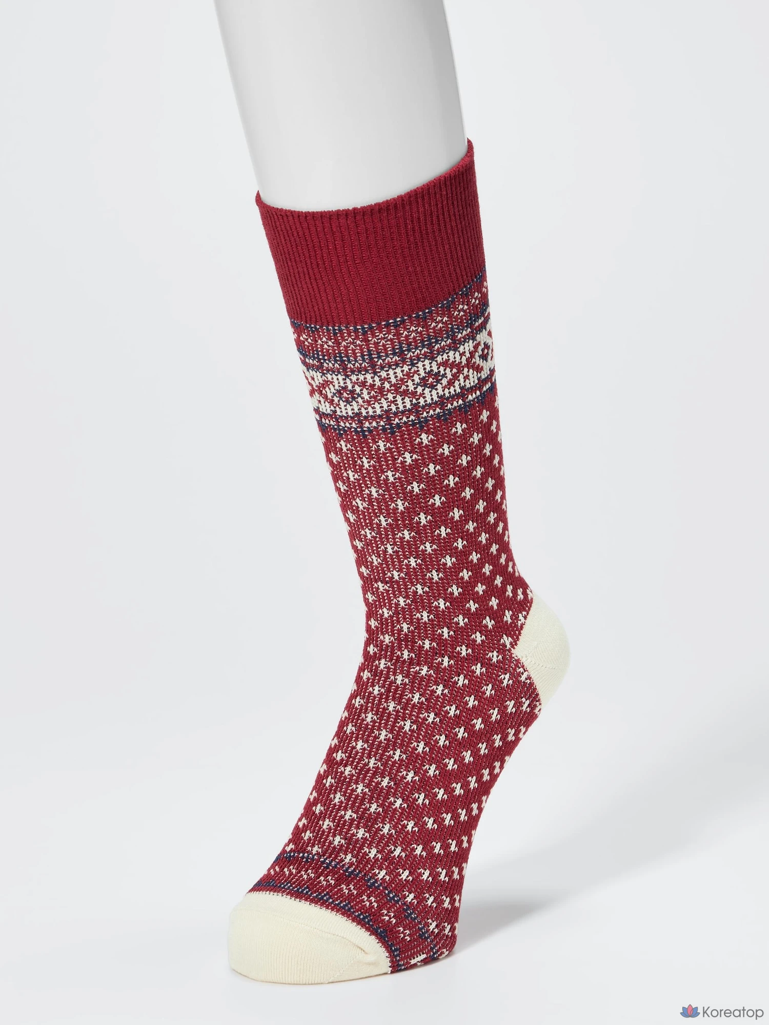 Носки Uniqlo HEATTECH Socks Fair Isle A