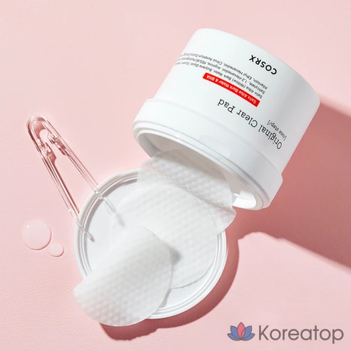 Очищающие пэды для лица с BHA-кислотой COSRX One Step Original Clear Pad, 70 шт.