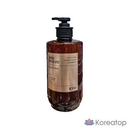 Шампунь для лечения выпадения волос Ryo Yangyunmo Чеджу Сандыльбарам, 1 шт., 585 мл