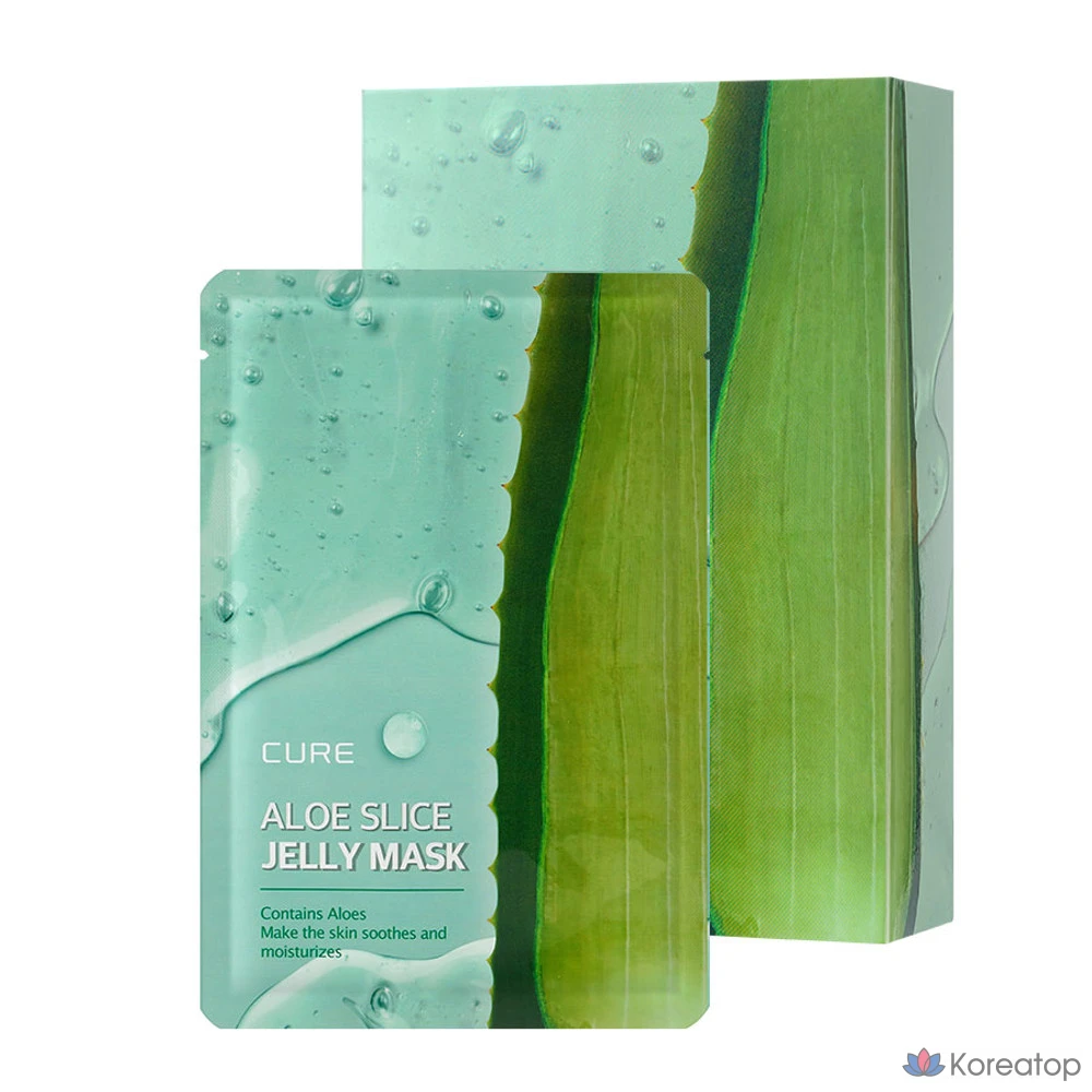 Маска-гель с алоэ вера от KIM JEONG MOON Aloe, 20 шт., 30 штук, 1 упаковка., фото 2