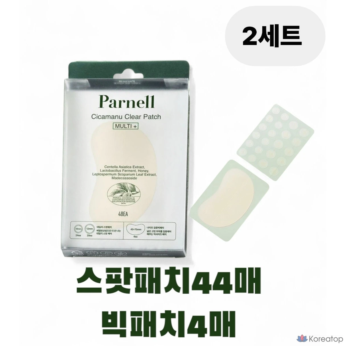 Панель Parnell Прозрачная нашивка Многоцветная