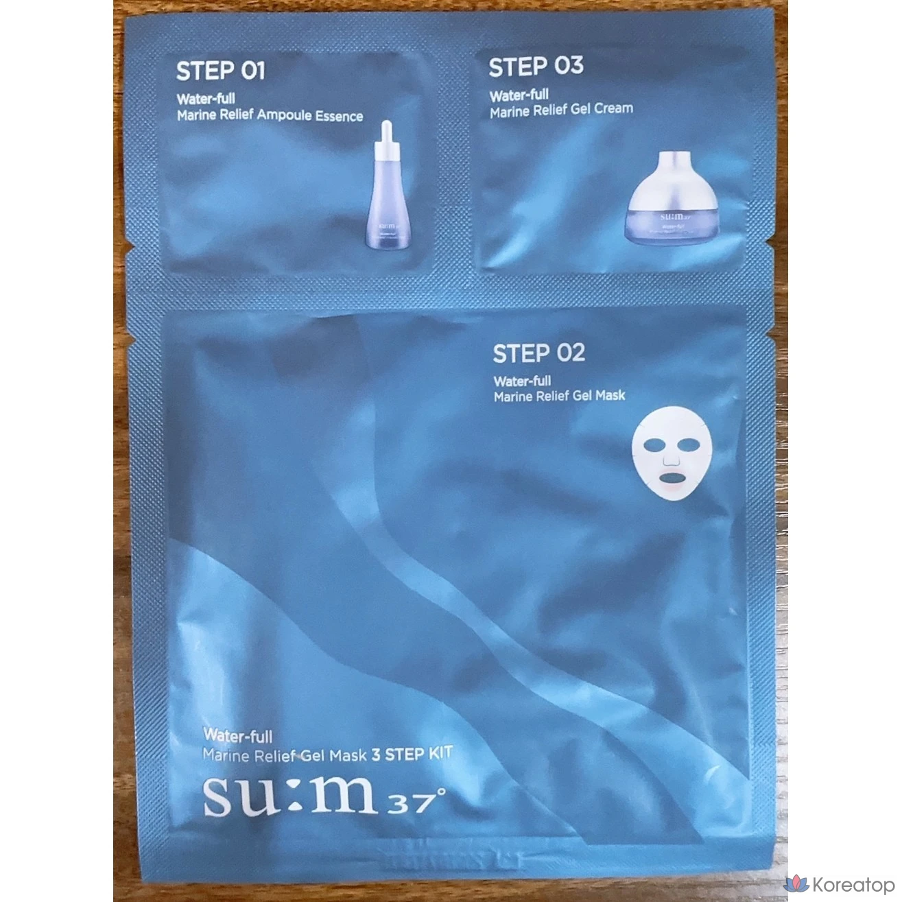 Маска для облегчения дыхания в бассейне с морской водой 3STEP 15 штук, 15 штук, 1 штука