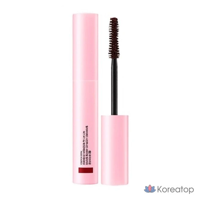 Тушь для ресниц Lilybyred 9 to 9 Survival Color Mascara, оттенок 02 Rosy Brown, 6 г, 1 шт.