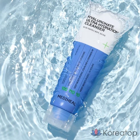 Увлажняющая очищающая пенка Mediheal с гиалуроновой кислотой