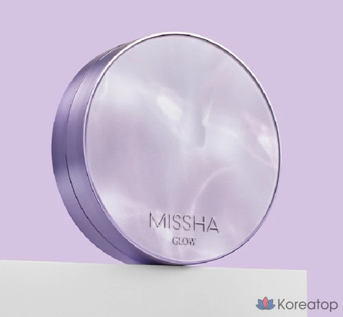 Кушон Missha Glow Layering Fit Cushion, оттенок 21 Vanilla, 14 г, 1 шт., фото 3