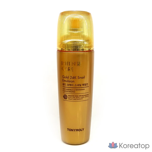 Эмульсия для губ Tony Moly Gold 24K Snail, 1 шт., 140 мл
