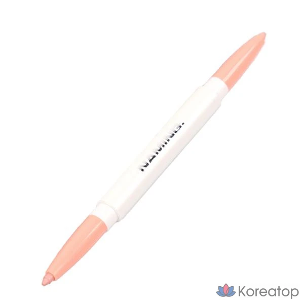 Подводка для глаз NAMING Perfect Tail Eye Designing Pencil Dual Liner, 0.2g, 1 шт., цвет Baby Peach.