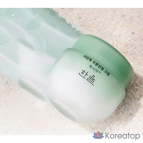 Увлажняющий успокаивающий крем Hanyul Young Artemisia