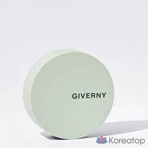 Матовый кушон с запаской бежевый Giverny close-fitting cover Оригинал 12 г + набор для заправки 12 г, светло-бежевый