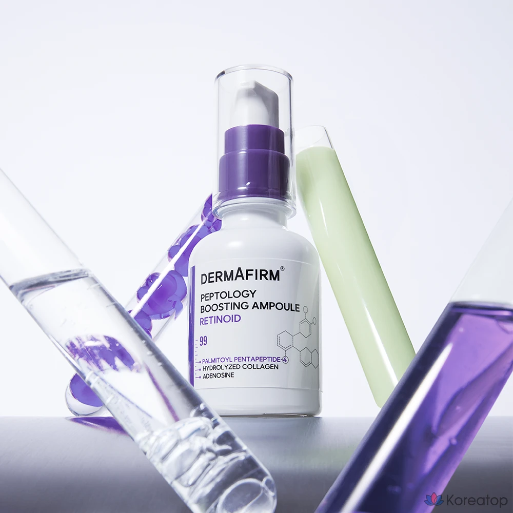 Ампула Dermafirm Peptology Boosting с ретиноидами, 30 мл, 1 шт., фото 2