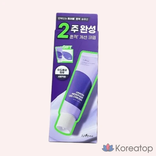 Гель-крем Onion Newpair для проблемной кожи, выравнивание тона кожи, увлажнение, крем от шрамов, гиалуроновая кислота, витамины, 50 мл, 1 шт.