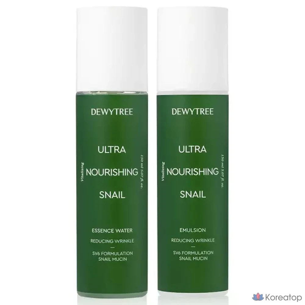 Набор для ухода за кожей и тела Dewytree Snail Skin + Lotion, 1 комплект, 40 мл
