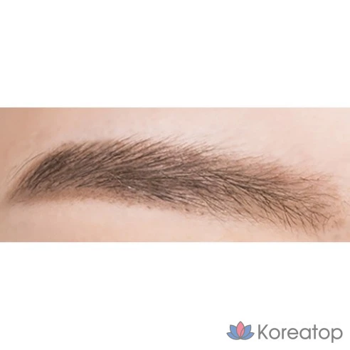 Контурный карандаш для бровей № 4 Smudge Proof Wood Brow GREY Brown(серо-коричневый), 1,47 г, темно-коричневый
