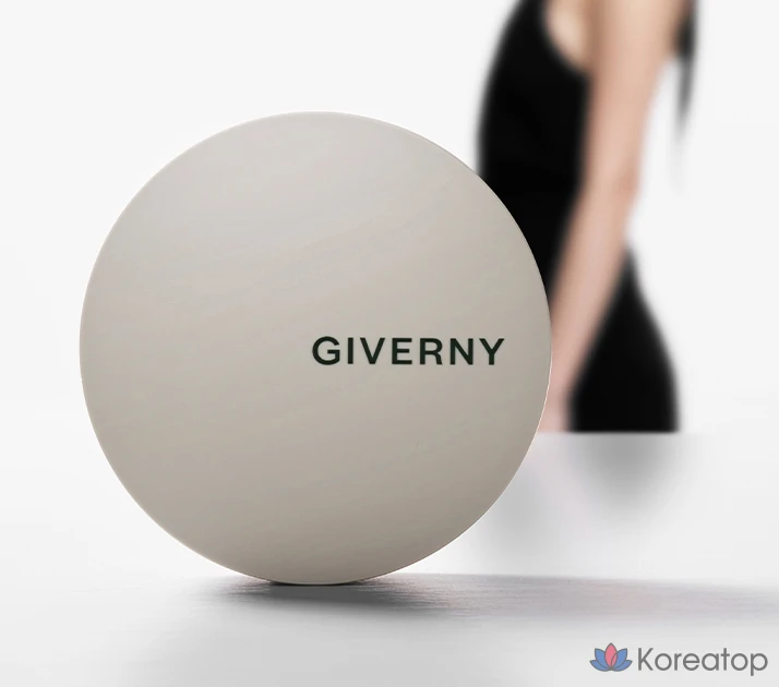 Тональный крем-кушон Giverny Close-Fit Matte Cushion Foundation, 12 г + сменный блок, 12 г, фарфор 17C, 1 шт., фото 2