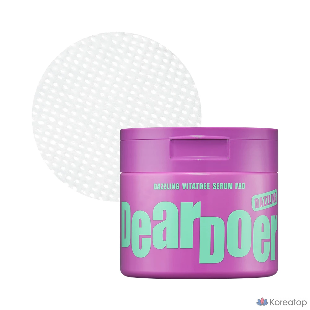 Подушечки для лица Dear Doer Vitatree с витамином С, 1 шт., 70 листов