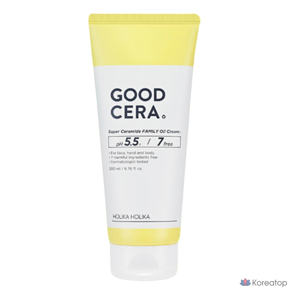 Holika Holika Good Cera Super Ceramide Family Oil Cream, 200 мл, 1 шт.