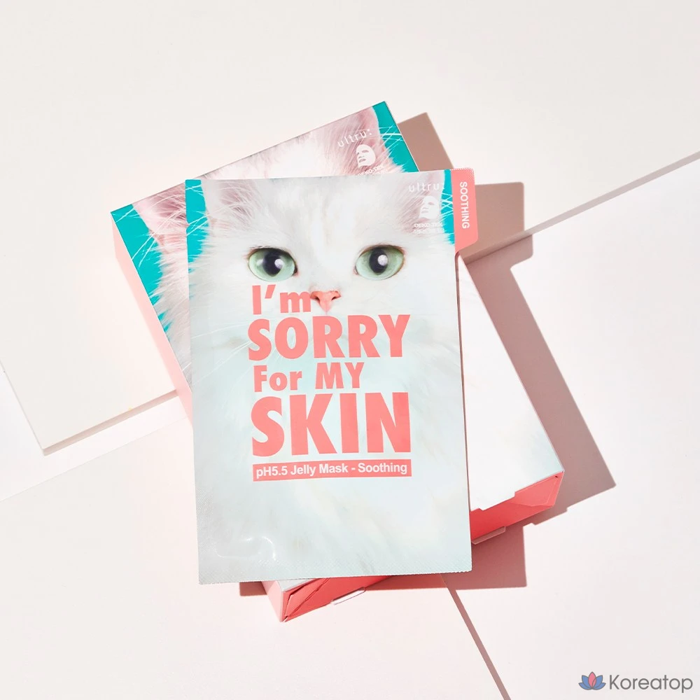 Тканевая маска для лица I'm Sorry for My Skin pH5.5 Jelly Mask Soothing, 1 шт.